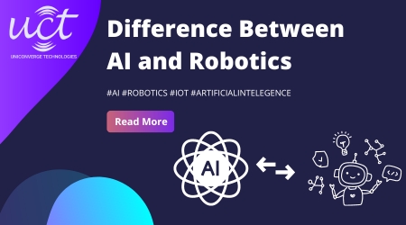 Difference between AI and Robotics - feature image